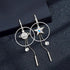 80Pcs Earring Hoops for Jewelry Making, 50mm Earrings Beading Hoop Earrings Findings Hypoallergenic Round Circle Hoop Earring Bulk Open Bezel Pend...
