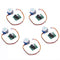 Teyleten Robot 5pcs ULN2003 28BYJ 48 5V 4-Phase Stepper Motor with 5V Stepper Drive Board for Arduino PI PIC Raspberry Pi...