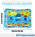 Generic Thickened Water Sensory Play Mat for Cats with Patches - Upgraded Water Sensor Cooling Mat with Fish Toys for Endless Pet Play, Whale...
