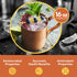 Moscow Mule Copper Mug by Solid Copper - Authentic Moscow Mule Mugs Unlined 16 oz...