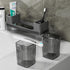 Toothbrush Holder for Bathrooms, 2 cups Toothbrush Organizer for Bathroom Countertop, Toothbrush Holder Toothbrush Storage for Shower, Tooth Brush...
