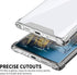 Salawat Galaxy Note 10+ Clear Gradient Case - Slim, Scratch-Resistant, Shockproof TPU Bumper, 6.8inch...