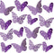 72 Pieces 3D Butterfly Wall Decals Sticker Wall Decal Decor Art Decorative Sticker 3 Sizes for Room Home Nursery Classroom Offices Kids Girl Boy B...