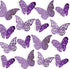72 Pieces 3D Butterfly Wall Decals Sticker Wall Decal Decor Art Decorative Sticker 3 Sizes for Room Home Nursery Classroom Offices Kids Girl Boy B...
