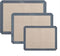 3-Pack Non-Stick Reusable Silicone Baking Mat - Perfect for Oven, Great for Baking Cookies, Macarons, Pizza - Food-Grade Kitchen Silicone Baking S...
