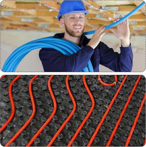 MECCANIXITY Spring Tube Bender OD 14.5mm/0.57" Steel Spring Pipe Bending Tubes 700mm/27.56" Long for 1/2" PVC Pipe(ID 16mm) in Home Renovations,El...