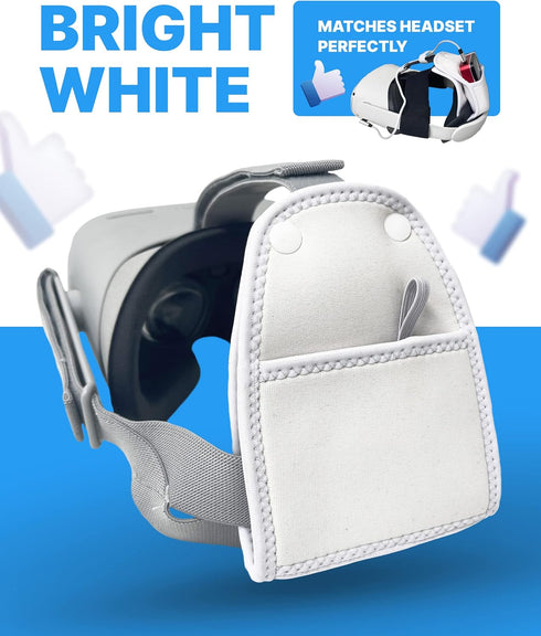 Skywin Battery Pouch for Power Bank | Powerbank/Battery Fixing Bracket | Battery Holder Strap | Battery Carrying Case | Compatible with Meta/Oculu...