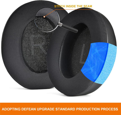 Space Q45 Cooling Gel Ear Pads Replacement Cover Cushions Compatible with Anker Space Q45 Adaptive Active Noise Cancelling Headphones,High-Density...