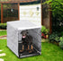 Pethiy Dog Crate Cover for Wire Crates, Fits Most 24" inch Dog Crates. Easy to Put On, Take Off, and Adjust - Cover only -Gray-24 Inch...