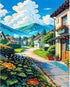 cewlonp Landscape Paint by Number for Adults-Paint by Numbers for Adults Beginner,Flowers Paint by Numbers for Gift Home Wall Decor(16x20inch)...