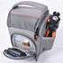 FOSOTO Compact DSLR Camera Bag Shoulder Crossbody Case Compatible for Canon EOS Rebel T6 T7 T8i T100 SL3 XTi 4000D 2000D Nikon D5600 D3400 D3500 P...
