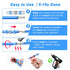 Kuject 160PCS Yellow Solder Seal Wire Connectors, Waterproof Self Solder Heat Shrink Butt Connector Solder Sleeve Electrical Butt Splice for Autom...