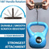 Phone Grip Holder Ring Kickstand, Unique 3-Finger Shape for Comfort and Security with Strap, Lightweight, Durable, Scratch Resistant, Compatible w...