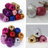 2 Pack Metallic T-Shirt Yarn Fettuccini Zpagetti Ball, Fabric Cloth Knitting Yarn for Hand DIY Bag Blanket Cushion Crocheting Projects (2PCS Metal...