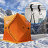12Pcs Ice Fishing Shelter Coat Hooks, Heavy Duty Ice Fishing Shelters Hooks Accessory Hanger for Ice Fishing Tent, Outdoor Camping, Hunting Blinds...