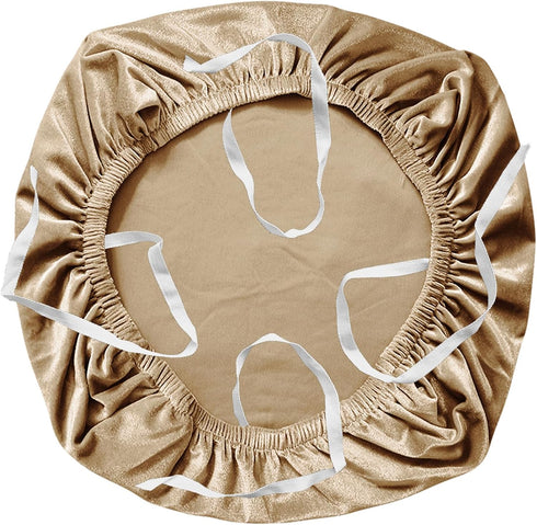 Yikko Velvet Chair Seat Cusion Covers for 14.96-18.89 Inch Office Computer Chair Covers, with Straps Washable Slipcovers Protector, Home, Dining R...