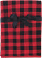 Hudson Baby Unisex Baby Quilted Multi-Purpose Swaddle, Receiving, Stroller Blanket, Buffalo Plaid 1-Pack, One Size...