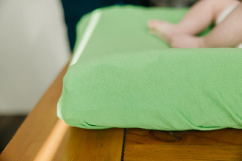 Premium Knit Changing Pad Cover by Copper Pearl: Soft, Stylish, and Universal Fit for All Standard Diaper Changing Pads, Trendy Design Changing Pa...