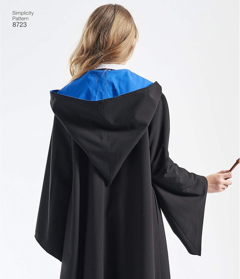 Simplicity 8723 Harry Potter Cosplay and Halloween Costume Sewing Pattern, Kids Teens and Adult Sizes XS-XL...