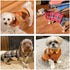 Dog Sweater Pet Knitted Clothes - Classic Plaid Pull Over Turtleneck Dog Sweaters with Leash Hole Warm Dogs Winter Clothing for Small Medium Dogs ...