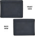 Real Leather Mens Bifold Wallet RFID Blocking Slim Minimalist Front Pocket - Thin & Stylish with ID Window in Gift Box (Nappa, Black)...
