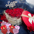 HOWAF 24 Pieces Valentines Day Heart Baubles Ornaments Christmas Tree Baubles Heart Shaped Decoration Baubles for Valentine's Day Decoration, Glos...
