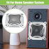 ACROPIX Universal 6" Car Speaker Grills Cover Mesh Square 6 Inch Audio Speaker Subwoofer Guard Protector Case with Screws Iron Silver Tone - Pack ...