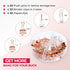 Rose Gold Office Supplies and Accessories - Cute Office Supplies for Women with Rose Gold Stapler, Tape Dispenser, Pen Holder, Scissors, Phone Hol...