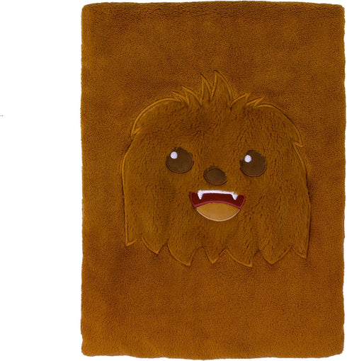 Star Wars Chewbacca Brown Super Soft Character Shaped Toddler Blanket...