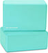 Signature Fitness Set of 2 High Density Yoga Blocks, 9"x6"x4" Each, Pair, Multiple Colors...