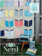 Designs- Book Nerd Quilt Pattern, Finished Size 54" x 66"...