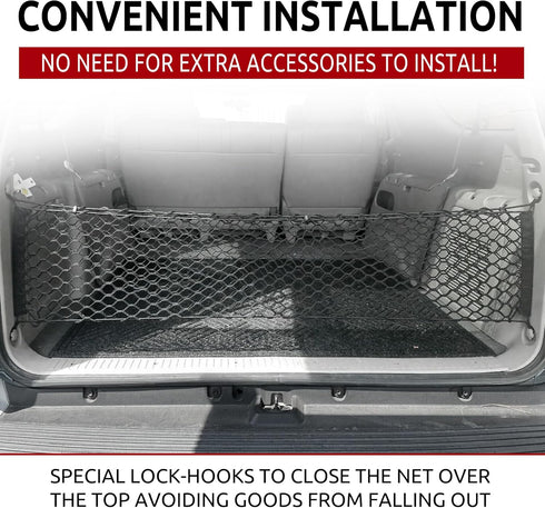 Envelope Style Trunk Cargo Net for Toyota Sequoia 2008-2025 New...