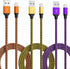 Lightning Cable MFi Certified 10FT 3Pack Long iPhone Charger Fast Charging Cord 10 Foot Nylon Braided Compatible with iPhone 14/13/12/11 Pro Max/X...