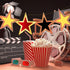 Geosar 90 pcs Movie Star Cardboard Red Carpet Awards Night Cutouts Confetti Cutouts for Bulletin Board Movie Party Decoration Supply Classroom Wal...