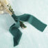 MEEDEE Dark Green Chiffon Ribbon 2 Inch Frayed Ribbon Fringe Chiffon Ribbon Green Chiffon Ribbon for Crafts Silk Chiffon Ribbon for Gift Wrapping ...