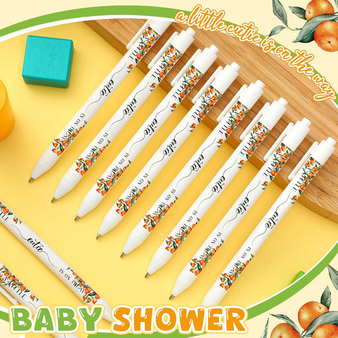 60 Pcs Baby Shower Pens Party Favors Gifts Bulk for Guests Girls Boys Games Neutral Gender Reveal Favors Baby Shower Prizes Souvenirs Keepsakes Gi...