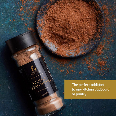 TruffleHunter - Black Truffle Seasoning - Umami - Gourmet Condiments - 2.29 Oz...