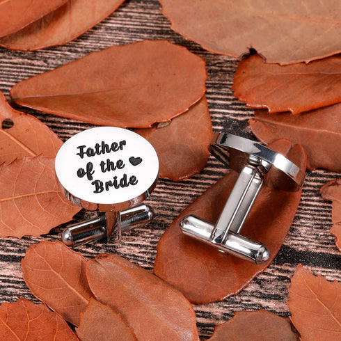 Dad Gifts from Daughter Son Wife Summer Gifts for Dad Fathers Day Cufflinks for Dad Wedding Father of the Bride Cufflinks Gifts from Daughter Son ...