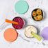 Everusely Condiment Cups - 3 Pack, 1.7 oz / 50 ml, Bright, Stainless Steel - Condiment Containers with Lids - Reusable Salad Dressing Container To...