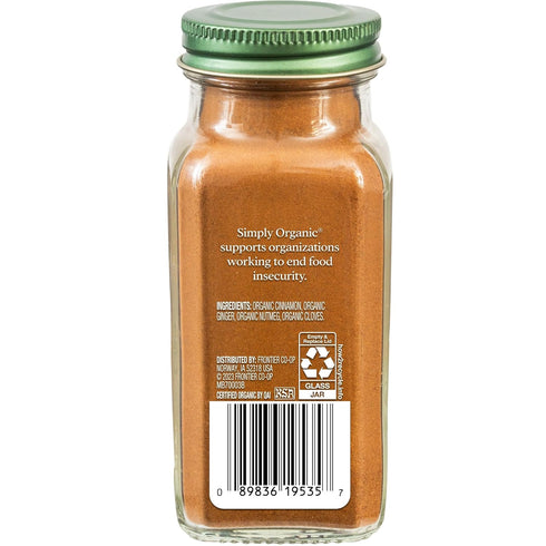 Simply Organic Pumpkin Spice Organic, 1.94 Ounce...