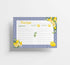 Recipe Cards, 4x6 Inches, 50 Fill-in-the-Blank Cards for Recipe Box (Mediterranean Lemon)...