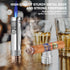 Cigar Lighter, Cigar Punch, Cigar Draw Enhancer, Cigar Holder,All-in-one Refillable Butane Torch Lighter. Cigar Accessories(Gas Not Included)...