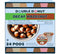 Double Donut Coffee Hazelnut Decaf Coffee Pods Medium Roast Decaffeinated Coffee Pods with Nutty Hazelnut Flavor for Keurig K Cup Machines (SYNCHK...