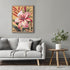Posterizer 1 pcs-unique lush pastel pink flower for chi decor-Floral & Botanical Art-Abstract & Modern Art-Decor for Home & Office- UNFRAMED Wall ...
