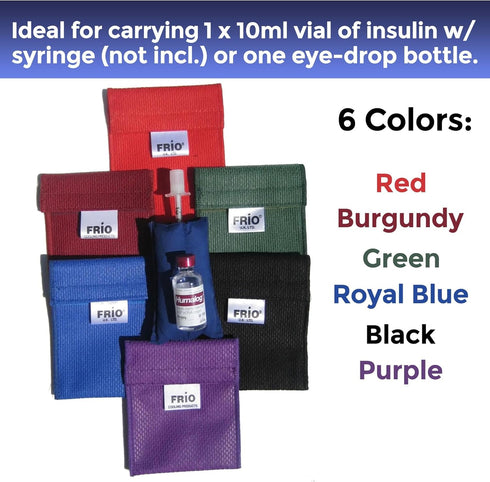 FRIO Mini Insulin Cooling Wallet - High End and Low Profile Design Insulin Bag for Stress Free Insulin Cooling - On The Go Travel Case...