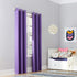Sun Zero Riley Kids Bedroom Blackout Grommet Curtain Panel, 40" x 63", Purple...