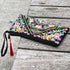 Floral Embroidered Boho Wristlet Women Girls Evening Clutch Bags Handbags Handmade Beach Bag With Lanyard...