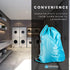 EzPacking Travel Laundry Bag with Drawstring/Foldable Compact Lightweight Small Travel Size for Suitcase / (22” X 16”) / Clean Dirty Clothes Wash ...