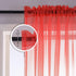 KOUFALL Red Curtains for Kids Bedroom 2 Panels,Sheer Gamer Curtains for Boys Room,63 Inch Length...