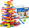 Stack-a-Rainbow-Tree Plastic Stacking Blocks 70 Piece, Balance Game Building Toys for Kids Ages 3-8, Preschool Kindergarten Educational Montessori...